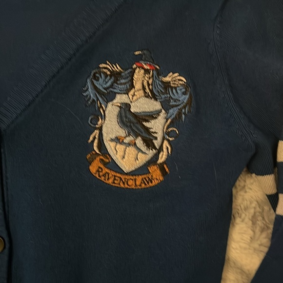 NWOT Harry Potter ravenclaw cardigan sweater XS , universal studios - Picture 2 of 3